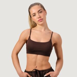 GymBeam Bezšvová športová podprsenka NEO Mocha  XL