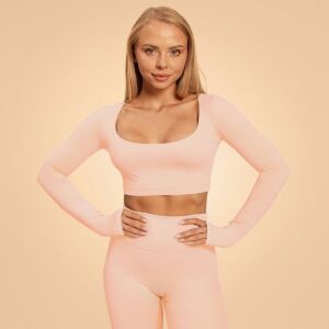BeastPink Dámske tričko Cropped Sense Pink  MM