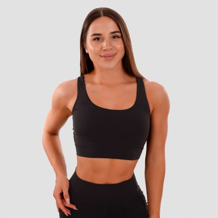 GymBeam Športová podprsenka Cut-Out black XLXL