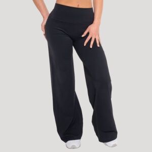GymBeam Dámske nohavice Straight Flow Black  XL