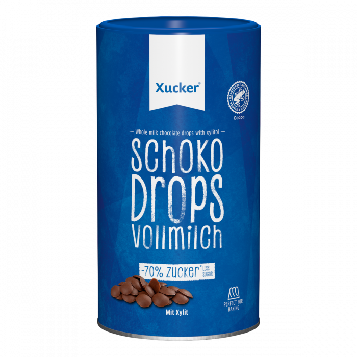 Xucker Whole milk chocolate drops